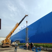 垂直振動提升機發(fā)貨中~它的特點有哪些呢？